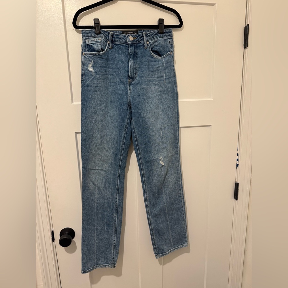 Just Black Denim Straight Leg Jeans